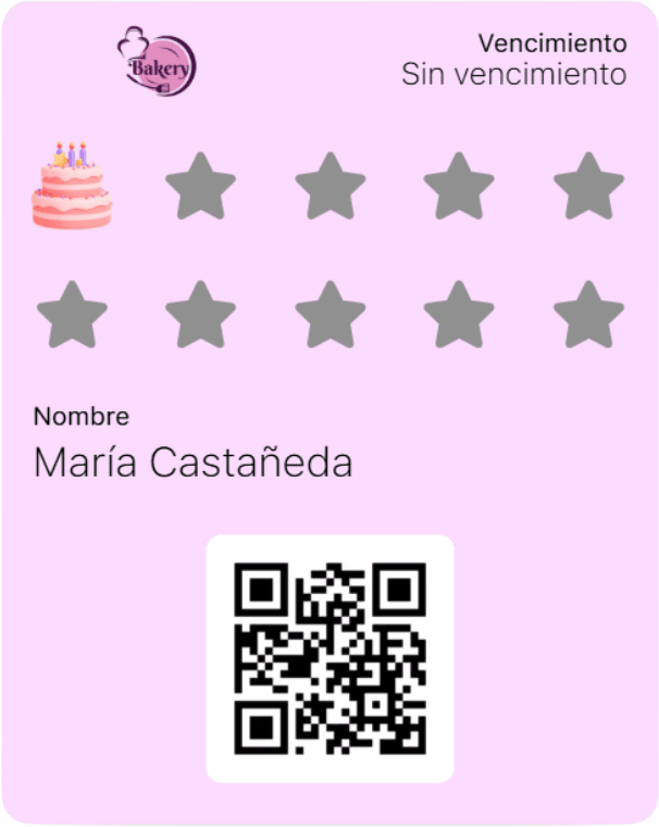 apple wallet card bakery